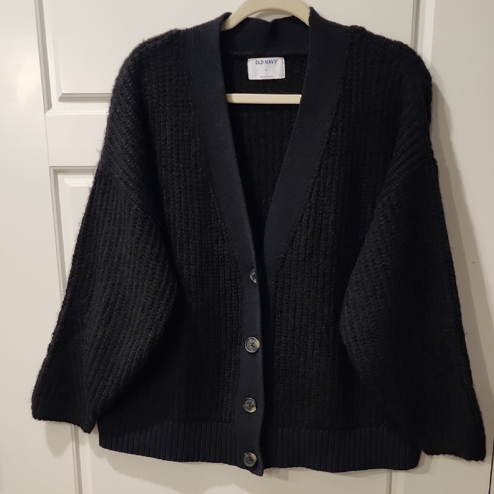 Old Navy Women's Dark Knit Cardigan